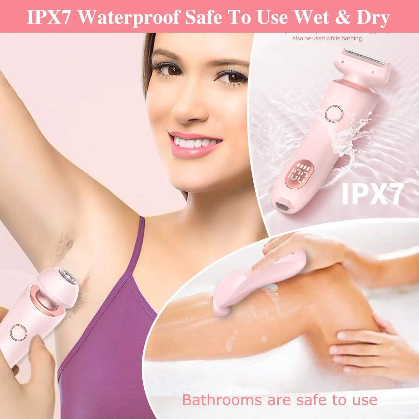 RASOIR ELECTRIQUE POUR FEMME DOUX