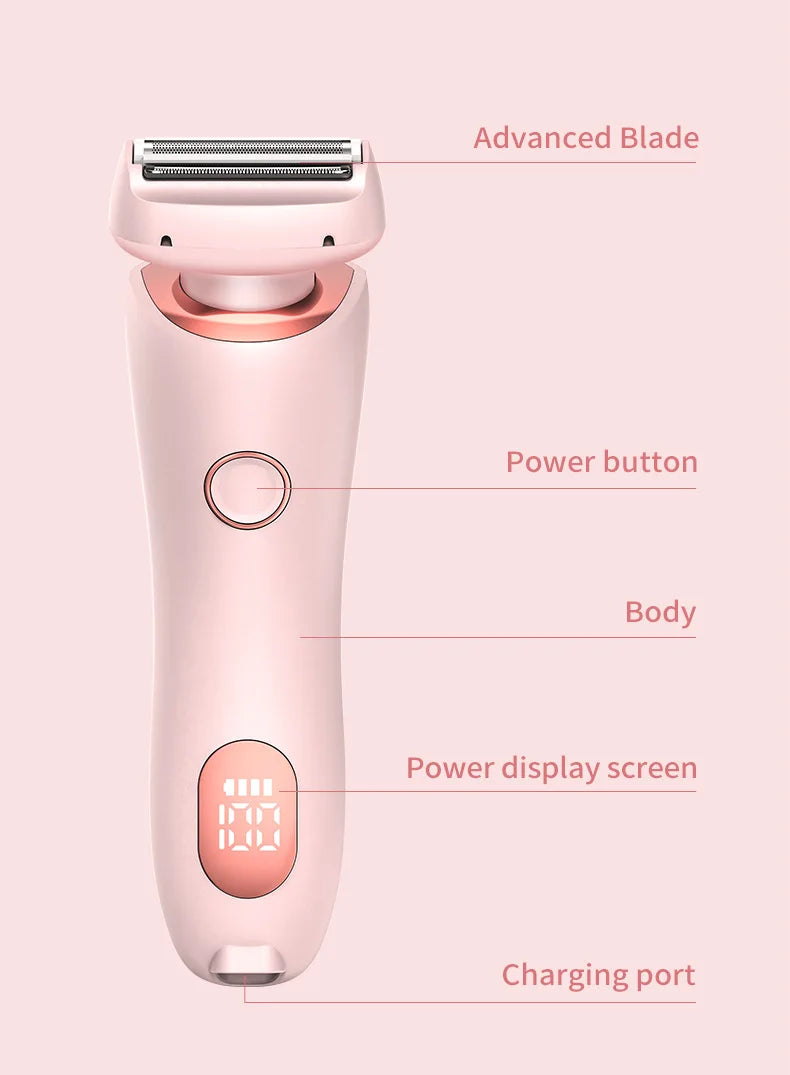 RASOIR ELECTRIQUE POUR FEMME DOUX