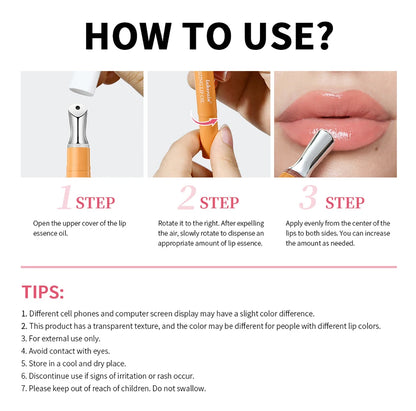 HUILE HYDRATANTE POUR LES LÈVRES